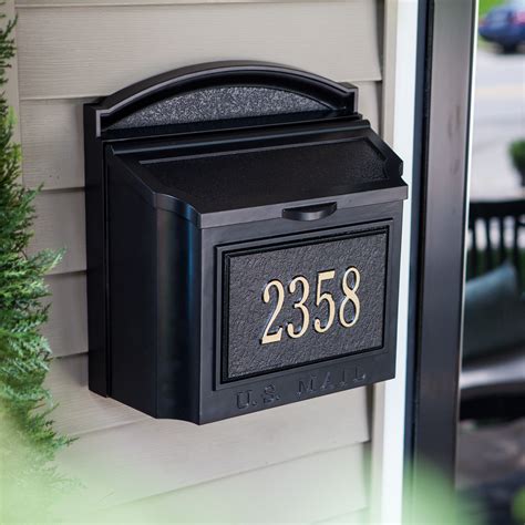 residential wall mounted mailbox